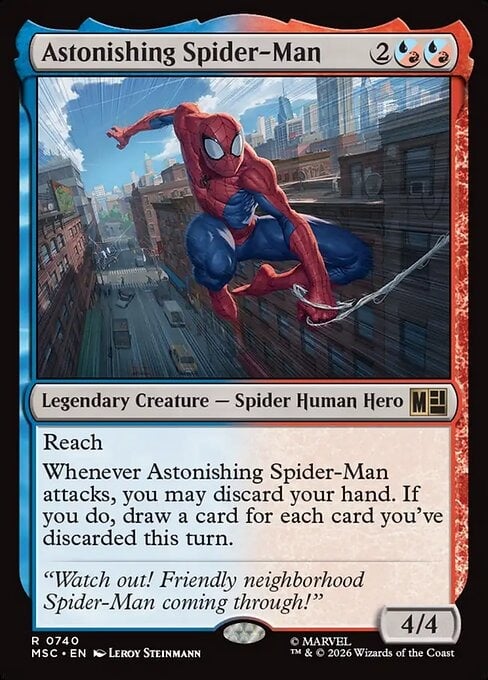 Astonishing Spider–Man