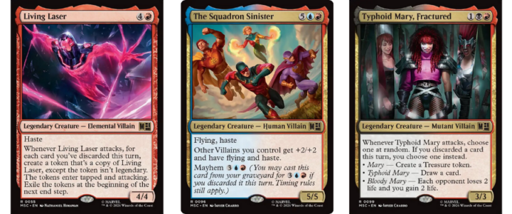 Living Laser | The Squadron Sinister | Typhoid Mary, Fractured