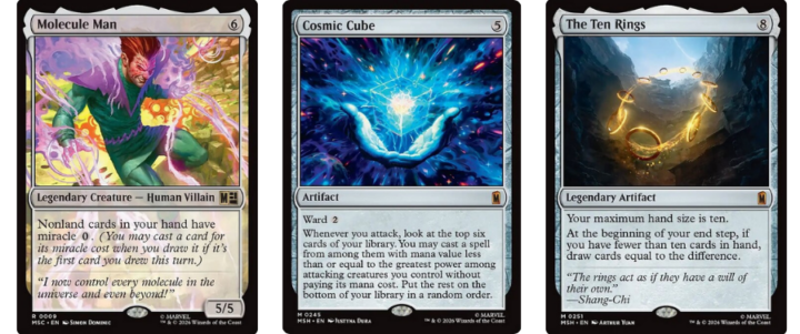 Molecule Man, Cosmic Cube and The Ten Rings