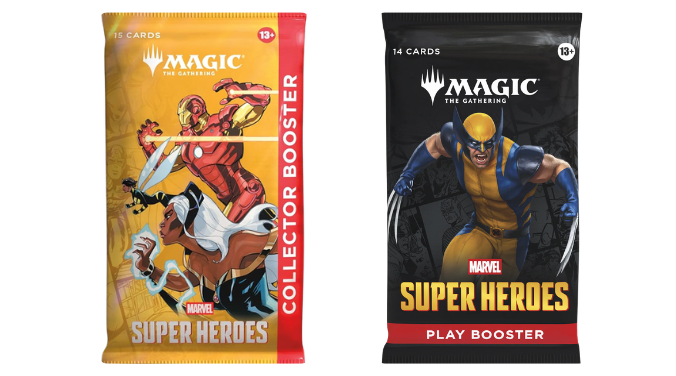 Marvel Super Heroes Collector Booster Pack | Marvel Super Heroes Play Booster Pack
