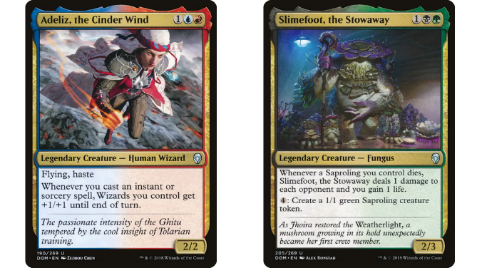 Adeliz, the Cinder Wind | Slimefoot, the Stowaway
