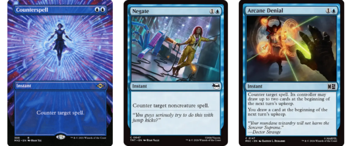 Counterspell | Negate | Arcane Denial