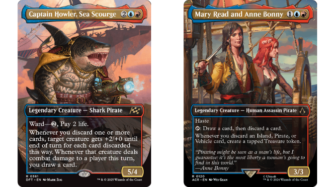 Captain Howler, Sea Scourge | Mary Read and Anne Bonny