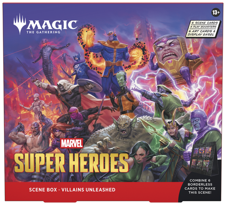 Marvel Super Heroes Scene Box Villains Unleashed
