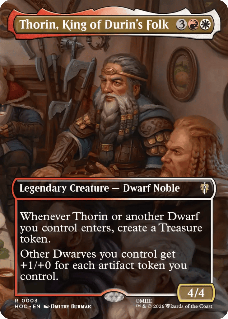 Thorin, King of the Durin's Folk