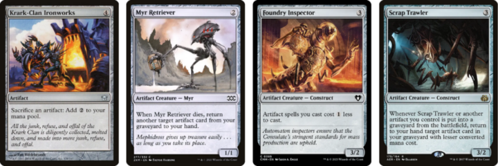 Krark-Clan Ironworks | Myr Retriever | Foundry Inspector | Scrap Trawler