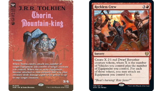 Thorin, the Mountain-king | Reckless Crew