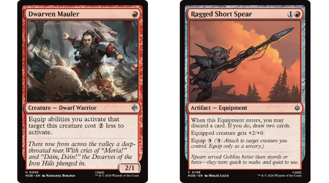 Dwarven Mauler | Ragged Short Spear