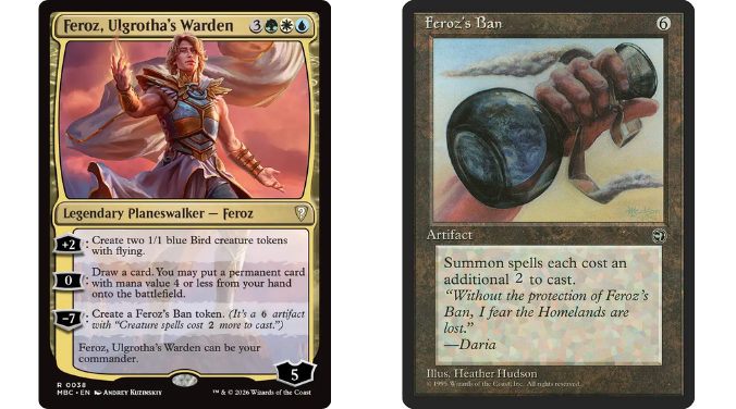 Feroz, Ulgrotha's Warden | Feroz's Ban