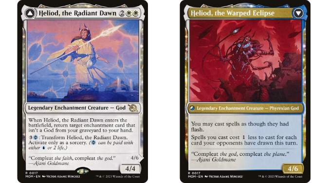 Heliod, the Radiant Dawn // Heliod, the Warped Eclipse