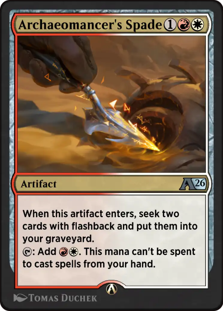 Archaeomancer's Spade