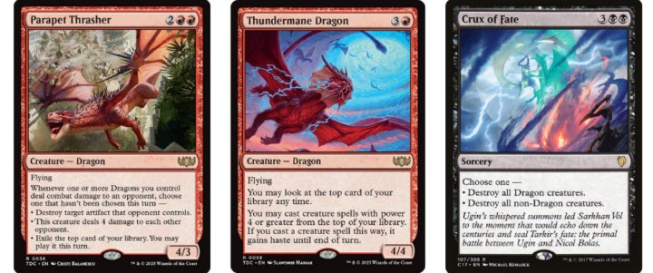 Parapet Thrasher | Thundermane Dragon | Crux of Fate