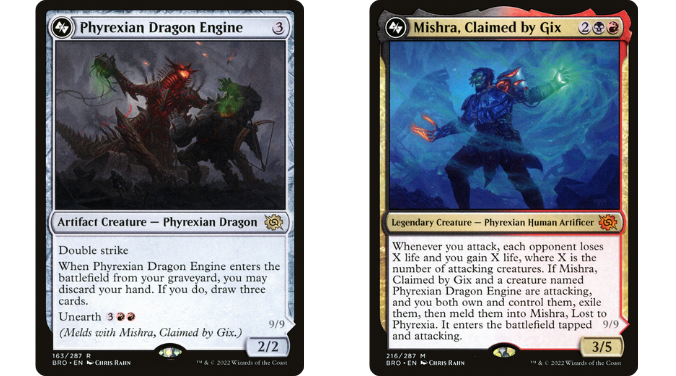 Phyrexian Dragon Engine | Mishra, Claimed by Gix