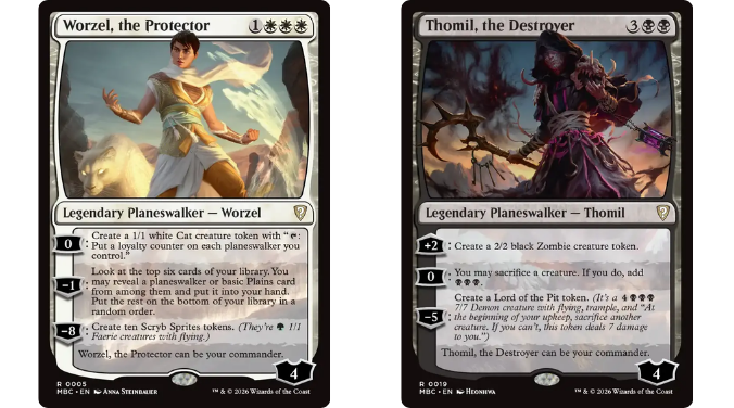 Worzel, the Protector | Thomil, the Destroyer