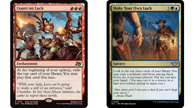 Count on Luck | Make Your Own Luck