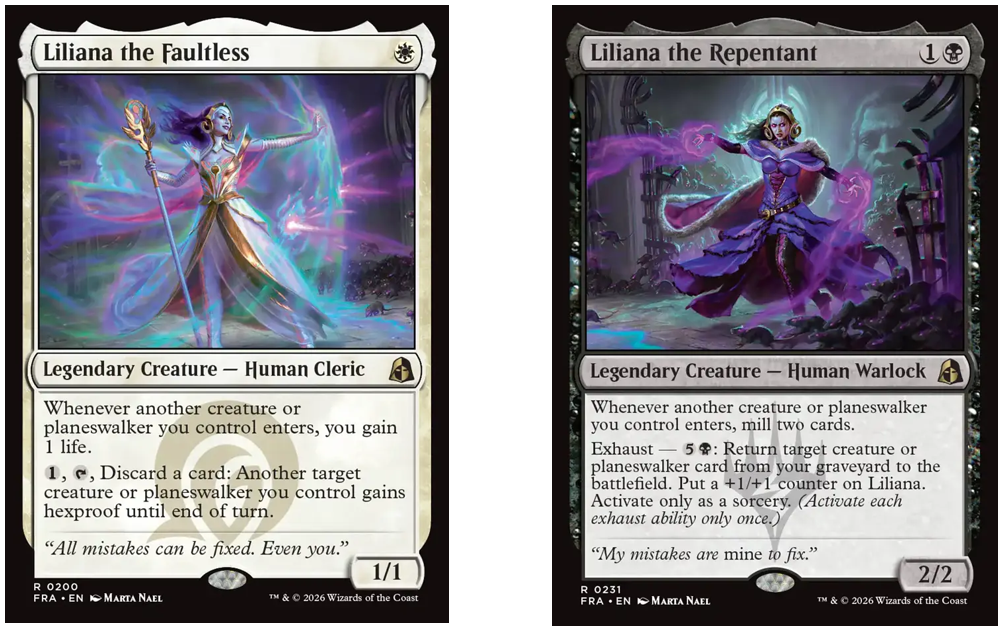 Liliana the Faultless | Liliana the Repentant