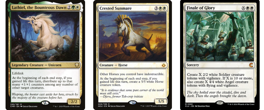 Lathiel, the Bounteous Dawn | Crested Sunmare | Finale of Glory