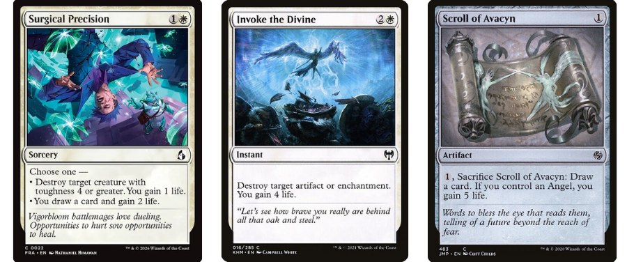 Surgical Precision | Invoke the Divine | Scroll of Avacyn