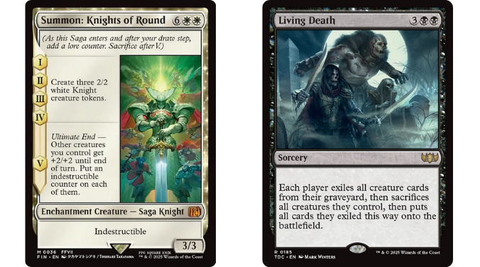 Summon: Knights of Round | Living Death