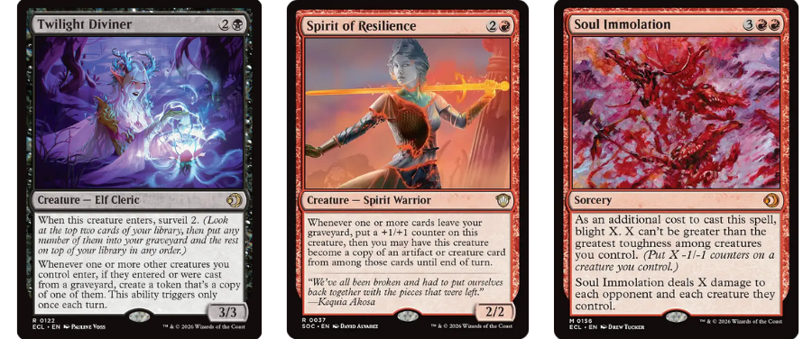 Twilight Diviner | Spirit of Resilience | Soul Immolation